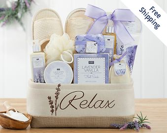 A Day Off Spa Gift Basket FREE SHIPPING
